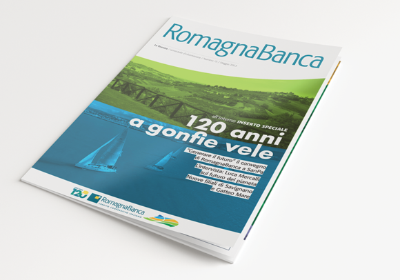 La comunicazione per il 120° anniversario di RomagnaBanca, Bellaria Igea-Marina 2023